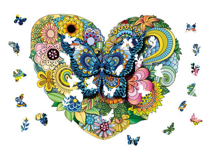 MANDALA PUZZLES - LA FARFALLA