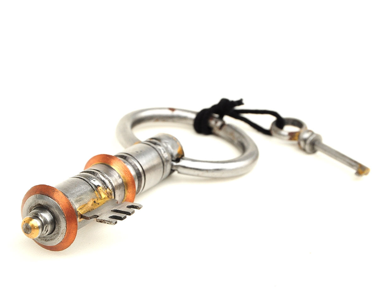 LA CHIAVE-LUCCHETTO D'ARGENTO - SILVER KEY LOCK PUZZLE
