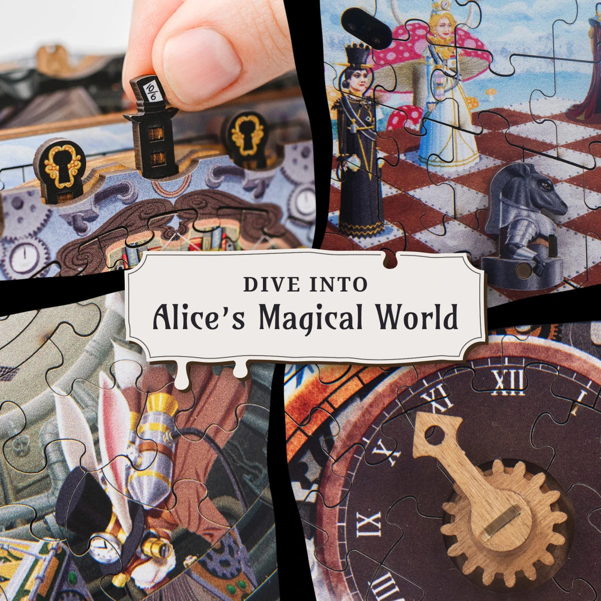 CLUEPUZZLE - THE WONDERBOX OF ALICE
