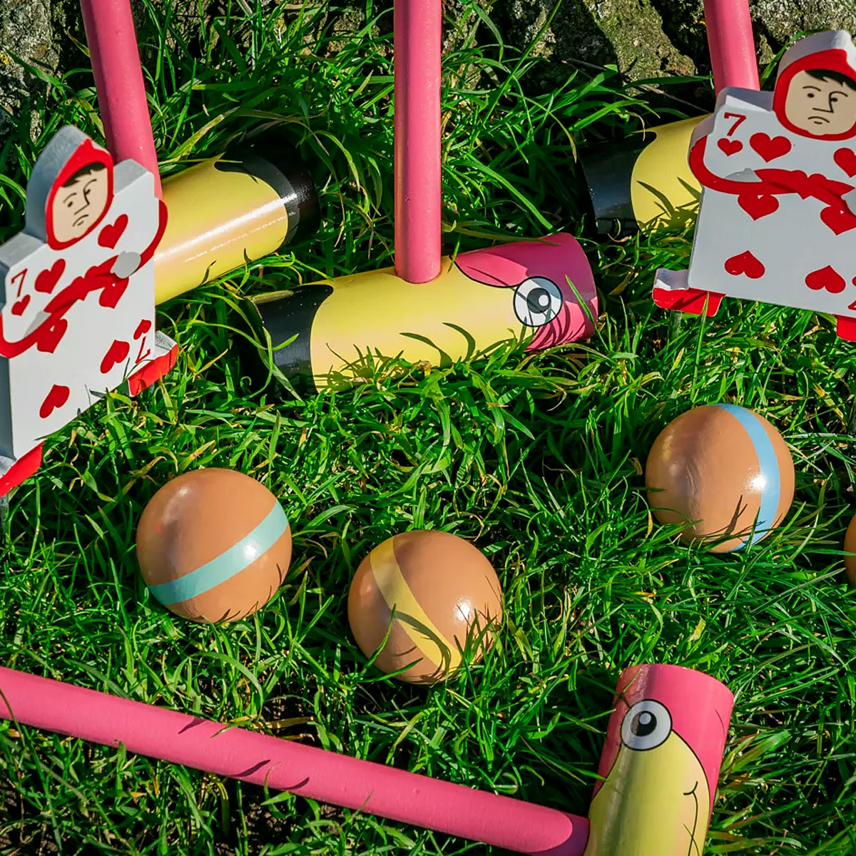 IL CROQUET DELLA REGINA DI CUORI