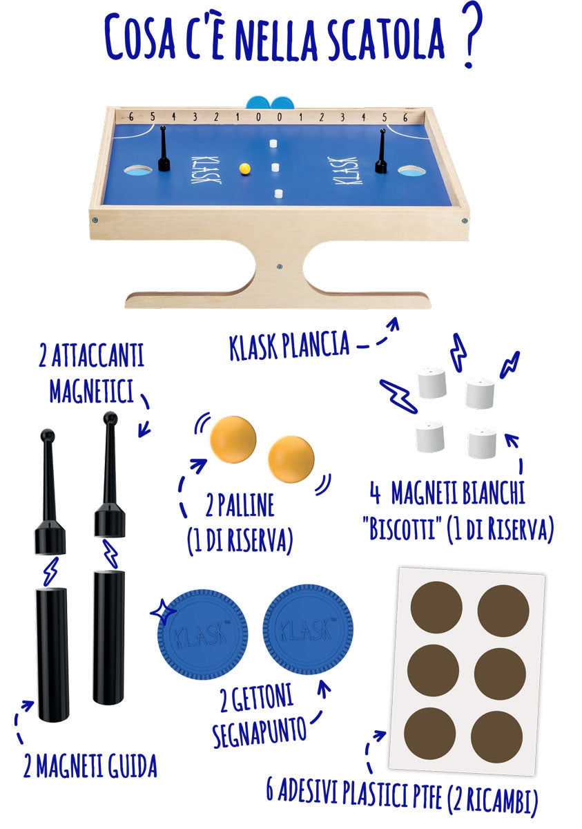 KLASK - UNA LEGGENDARIA BATTAGLIA MAGNETICA