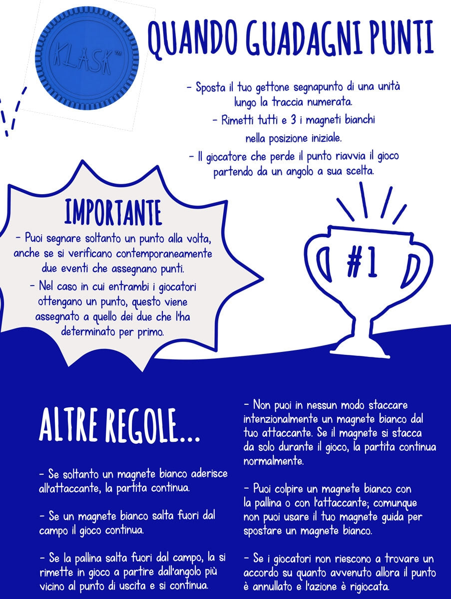 KLASK - UNA LEGGENDARIA BATTAGLIA MAGNETICA