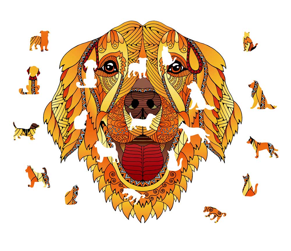 MANDALA PUZZLES - IL CANE