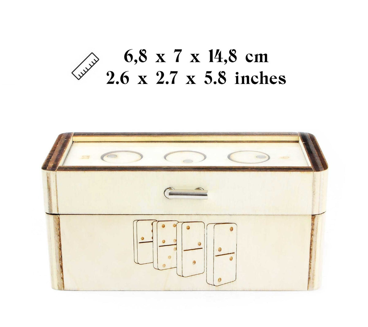 DOMINO PUZZLE BOX - SCRIGNO SEGRETO DOMINO