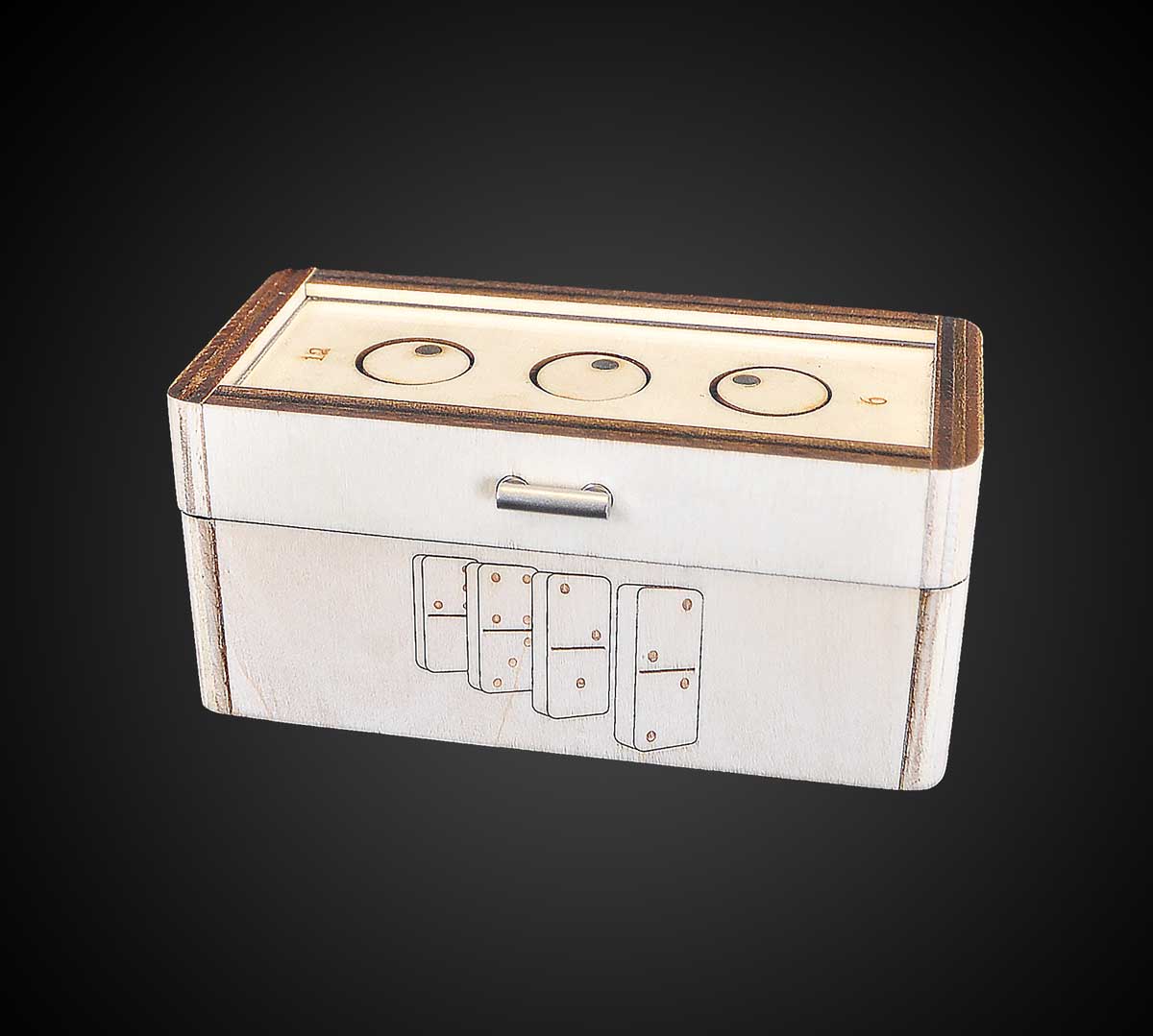 DOMINO PUZZLE BOX - SCRIGNO SEGRETO DOMINO