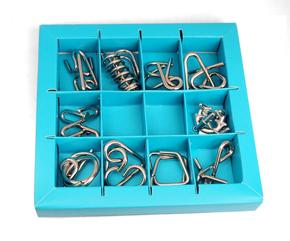 SET 10 ROMPICAPO METALLO EUREKA - SET BLU