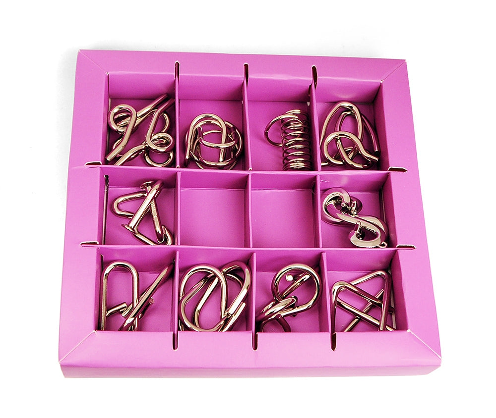 SET 10 ROMPICAPO METALLO EUREKA - SET VIOLA