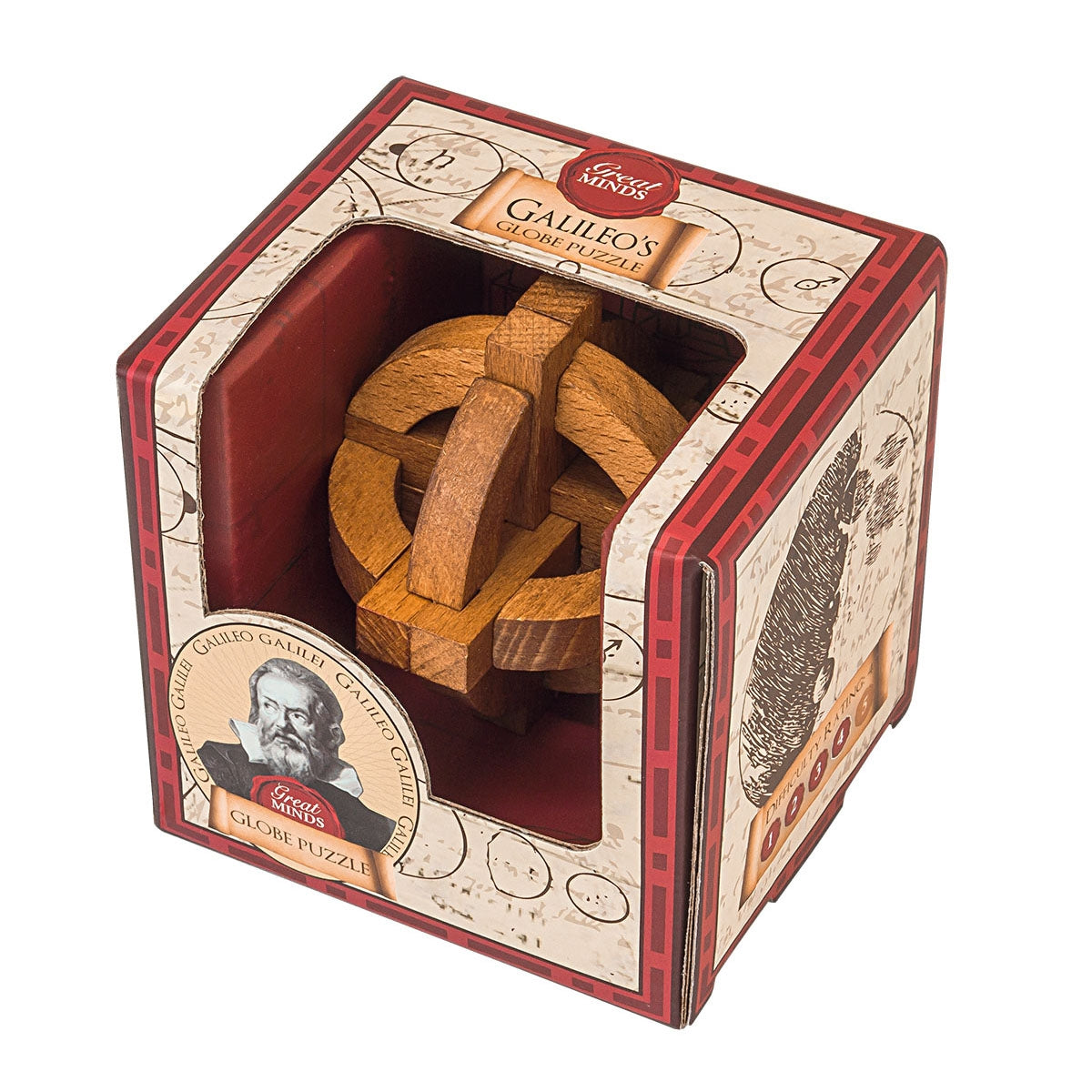 IL ROMPICAPO DEL GLOBO DI GALILEO - GREAT MINDS GALILEO`S GLOBE PUZZLE