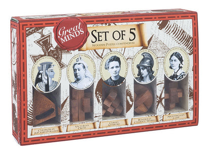 SET LEGNO 5 IN 1 - GRANDI CERVELLI - GRANDI DONNE