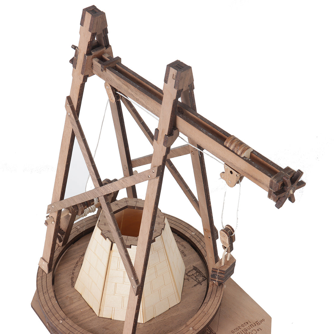 GRU GIREVOLE DI LEONARDO DA VINCI