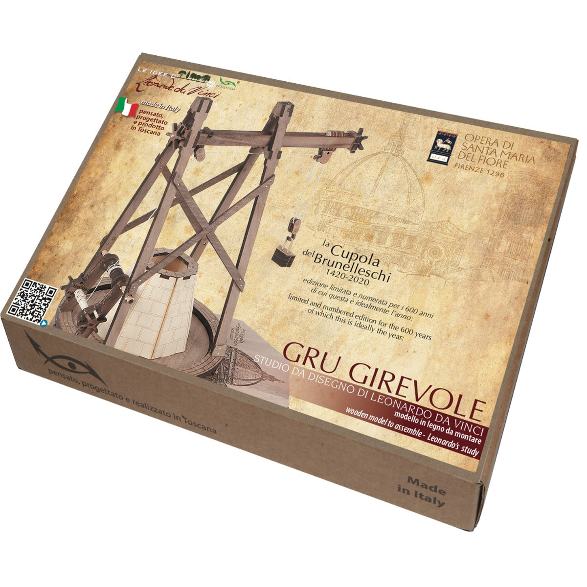 GRU GIREVOLE DI LEONARDO DA VINCI