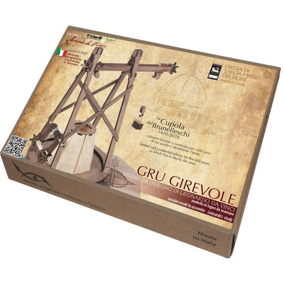 GRU GIREVOLE DI LEONARDO DA VINCI