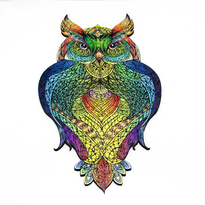 MANDALA PUZZLES - IL GUFO