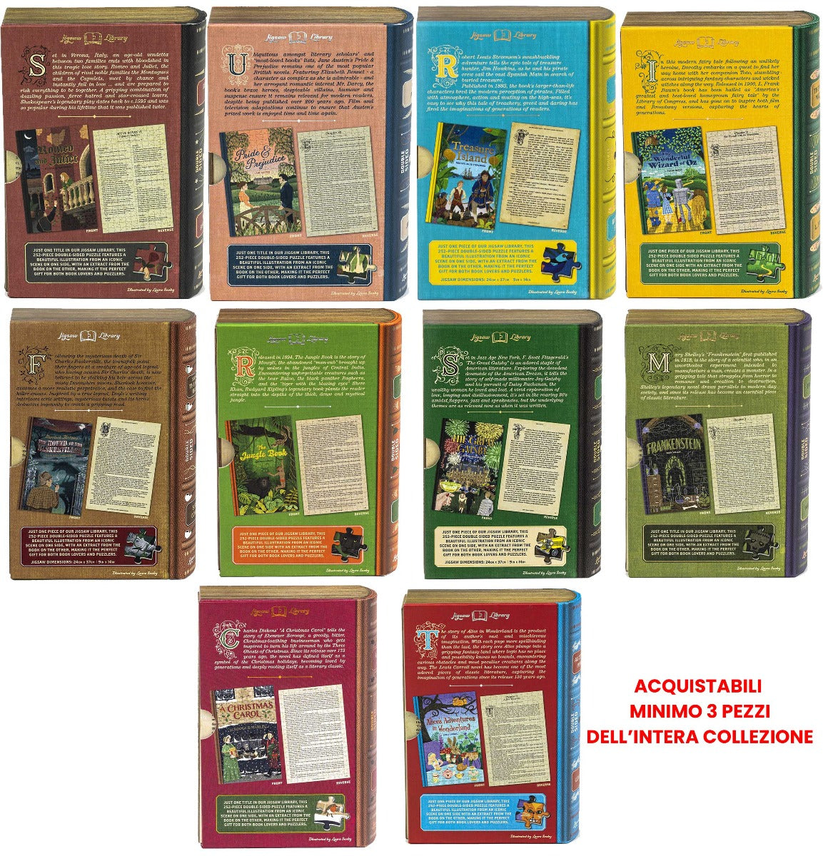 CREA LA TUA COLLEZIONE - LA LIBRERIA DEI PUZZLES COLLECTION