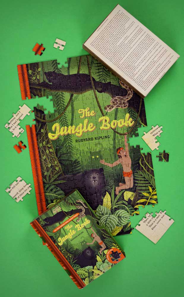 LA LIBRERIA DEI PUZZLES - IL LIBRO DELLA GIUNGLA