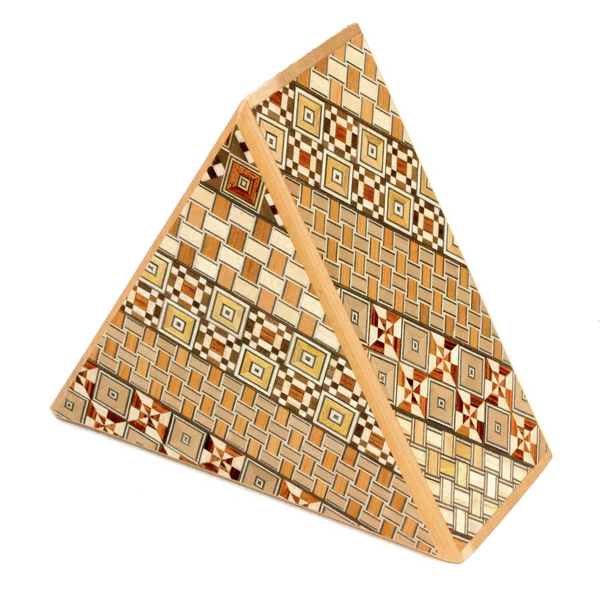 5 STEPS YOSEGI TRIANGLE BOX OKA