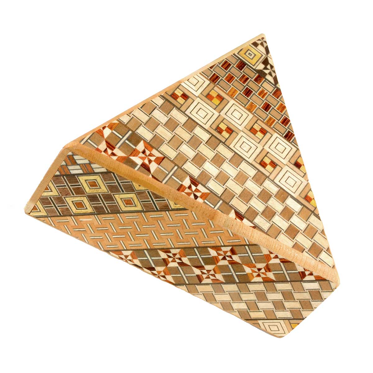 5 STEPS YOSEGI TRIANGLE BOX OKA