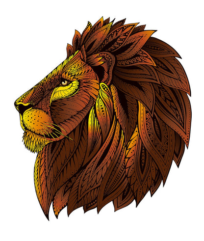 MANDALA PUZZLES - IL LEONE