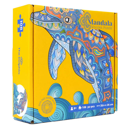 MANDALA PUZZLES - IL DELFINO