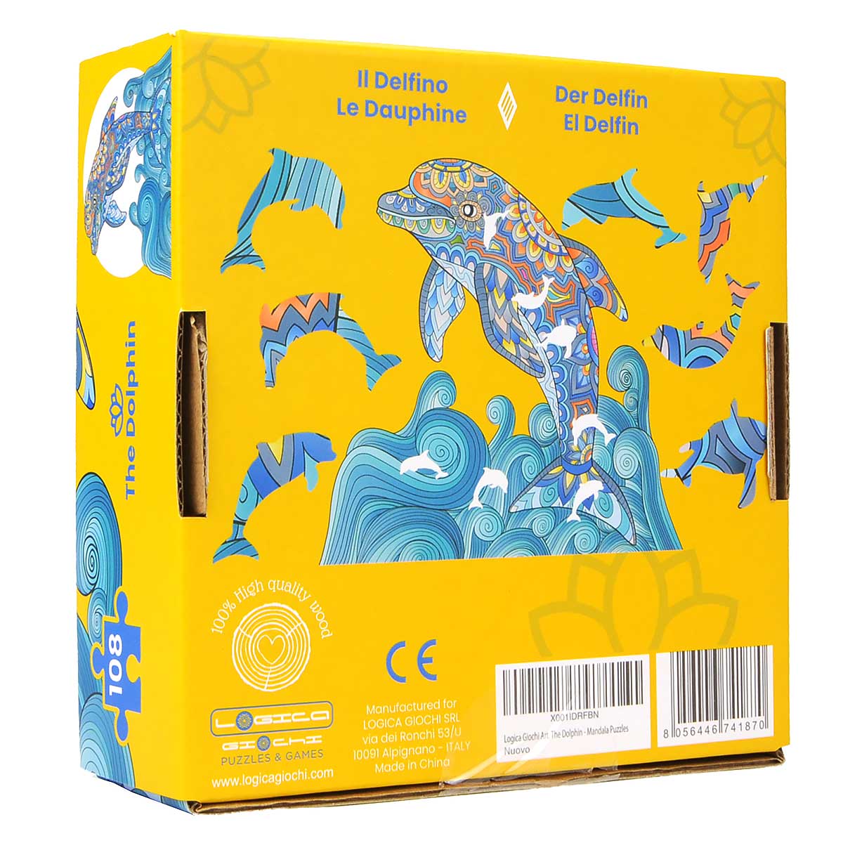 MANDALA PUZZLES - IL DELFINO