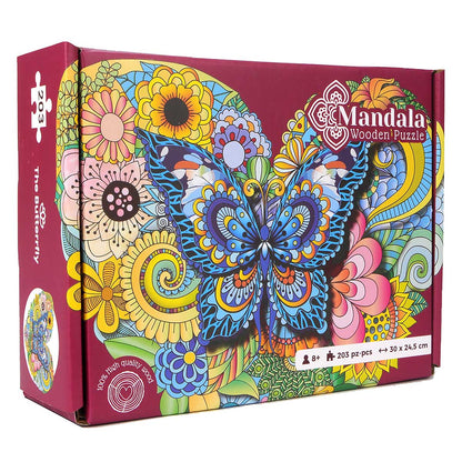 MANDALA PUZZLES - LA FARFALLA