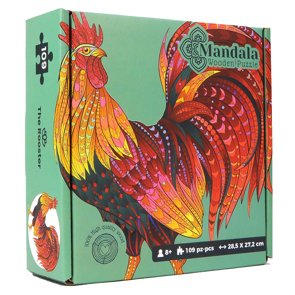 MANDALA PUZZLES - IL GALLO