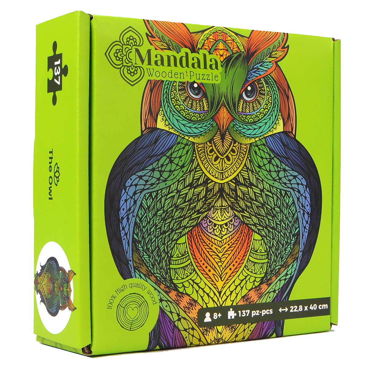 MANDALA PUZZLES - IL GUFO