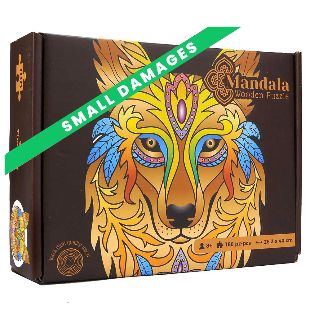 MANDALA PUZZLES - IL LUPO (*)