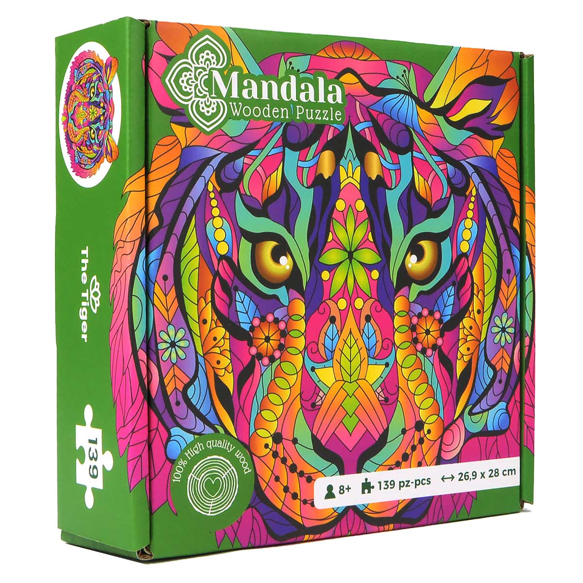 MANDALA PUZZLES - LA TIGRE