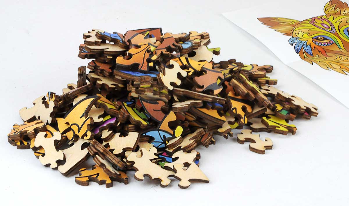 MANDALA PUZZLES - IL LUPO
