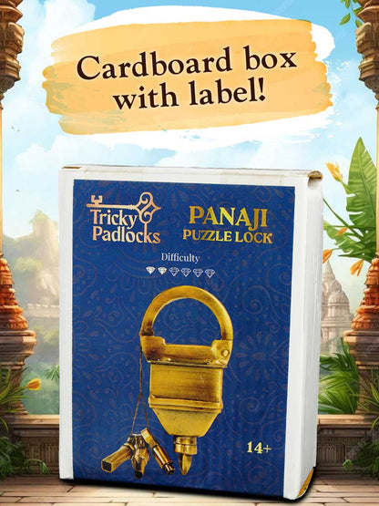 LUCCHETTO SEGRETO PANAJI 3 CHIAVI