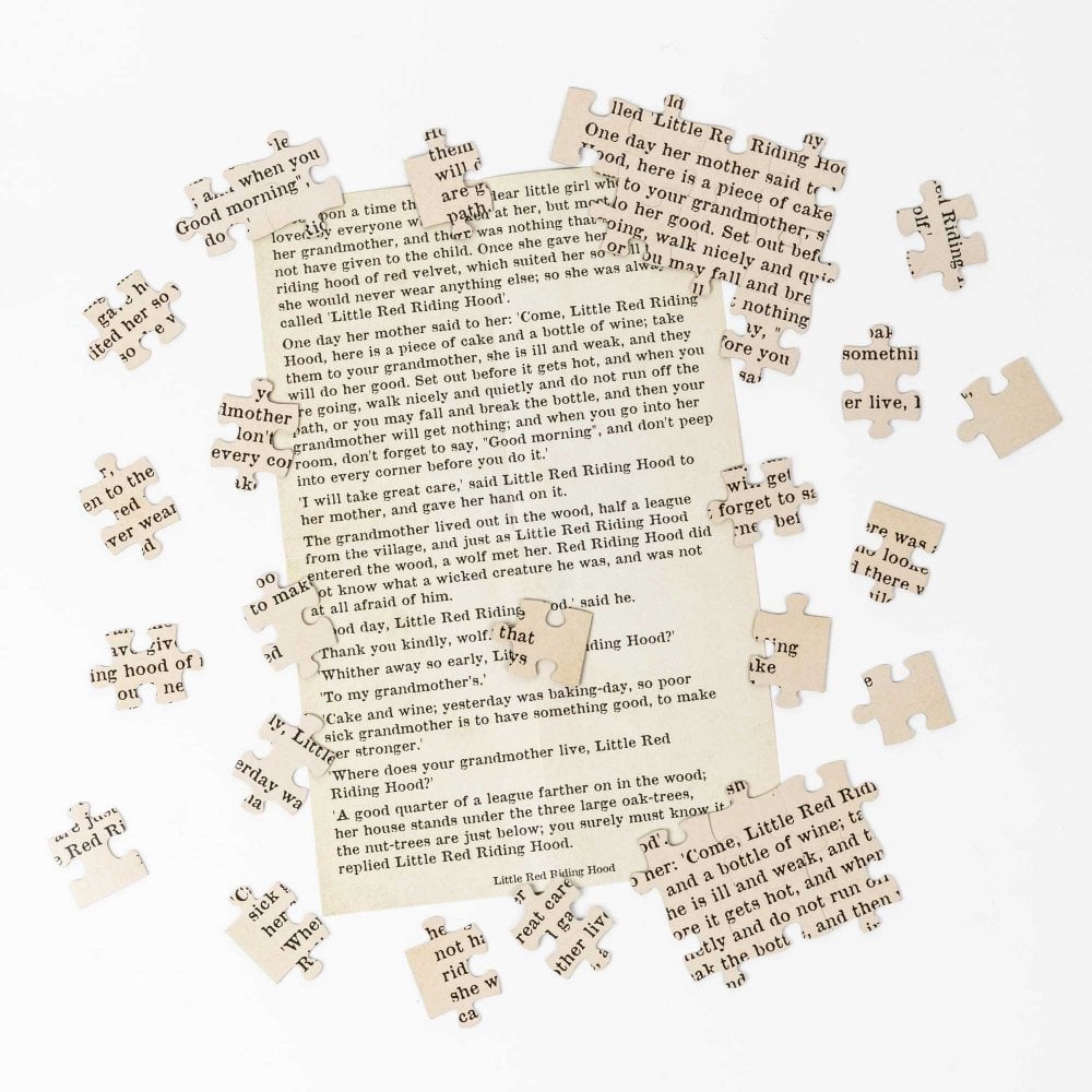LA LIBRERIA DEI PUZZLES - CAPPUCCETTO ROSSO