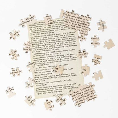 LA LIBRERIA DEI PUZZLES - CAPPUCCETTO ROSSO