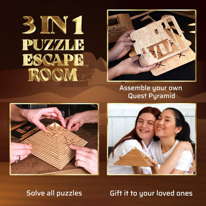 QUEST PYRAMID 3D CONSTRUCTOR
