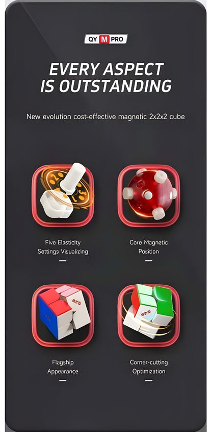 QIYI 2X2 M PRO - MAGNETICO