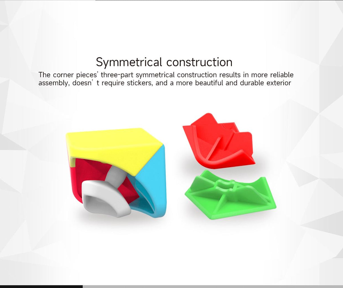 QIYI 2X2 STICKERLESS QIDI S2