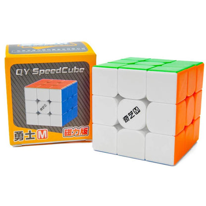 QIYI 3X3 STICKERLESS WARRIOR M - MAGNETICO