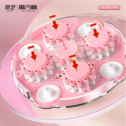 QiYi Magnetic Clock Rosa