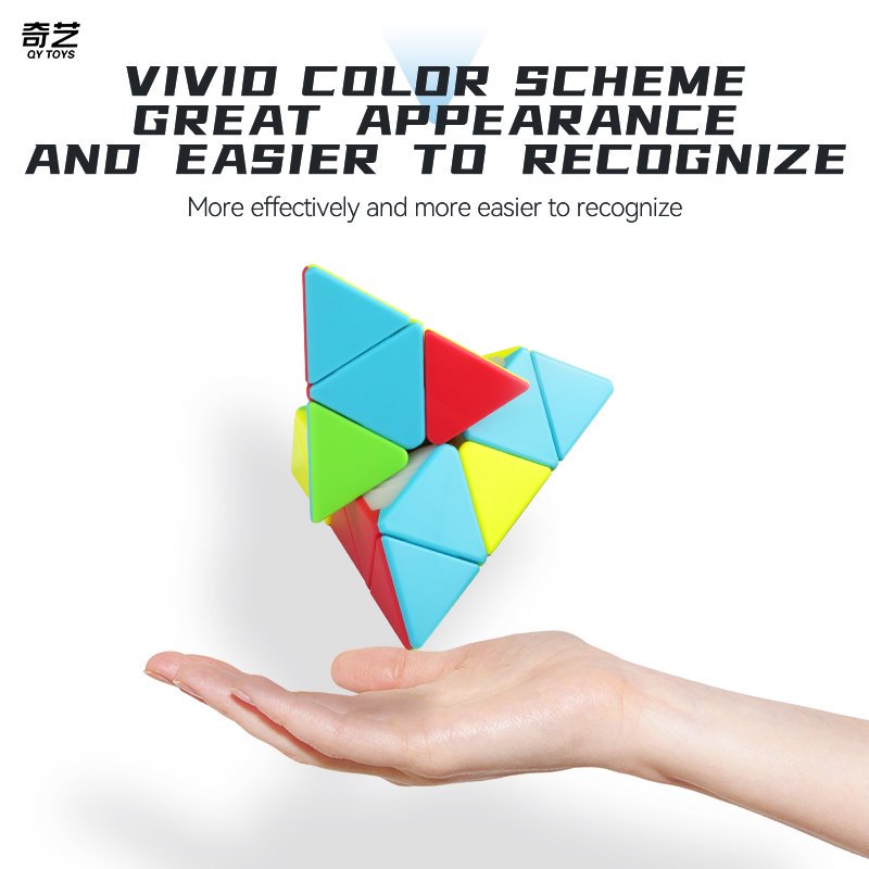 QIYI PYRAMINX QIMING S2 STICKERLESS