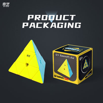QIYI PYRAMINX QIMING S2 STICKERLESS