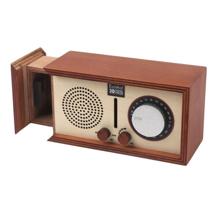 E3D RETRO RADIO SECRET ESCAPE BOX