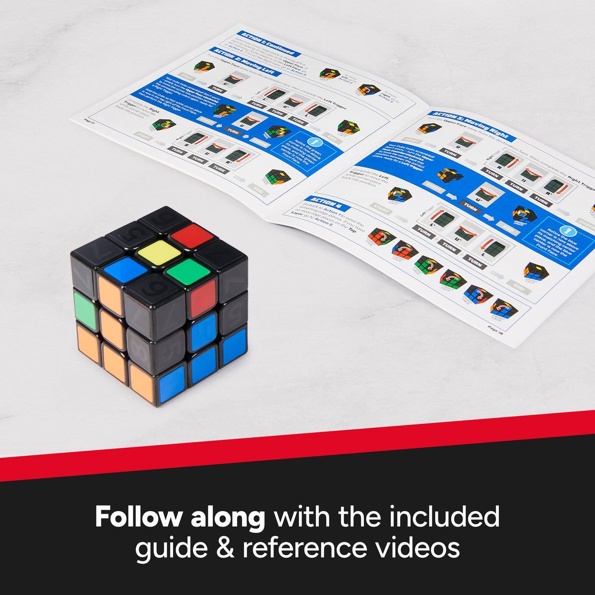 RUBIK'S COACH 3X3 CUBE