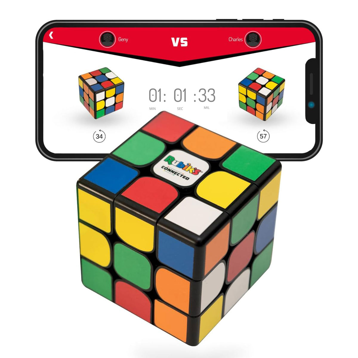 RUBIK'S 3X3 CONNECTED X CUBE