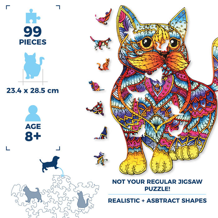 MANDALA PUZZLES - IL GATTO