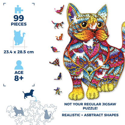 MANDALA PUZZLES - IL GATTO