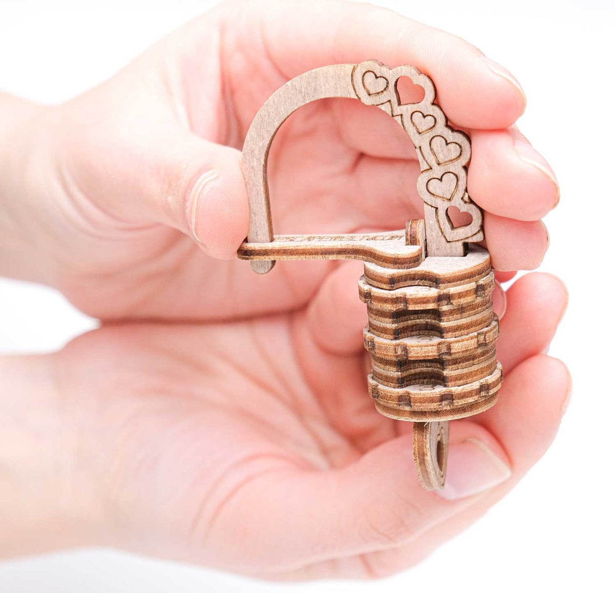 CONFEZIONE REGALO SEGRETO CON LUCCHETTO - SECRET GIFT BOX WITH PADLOCK