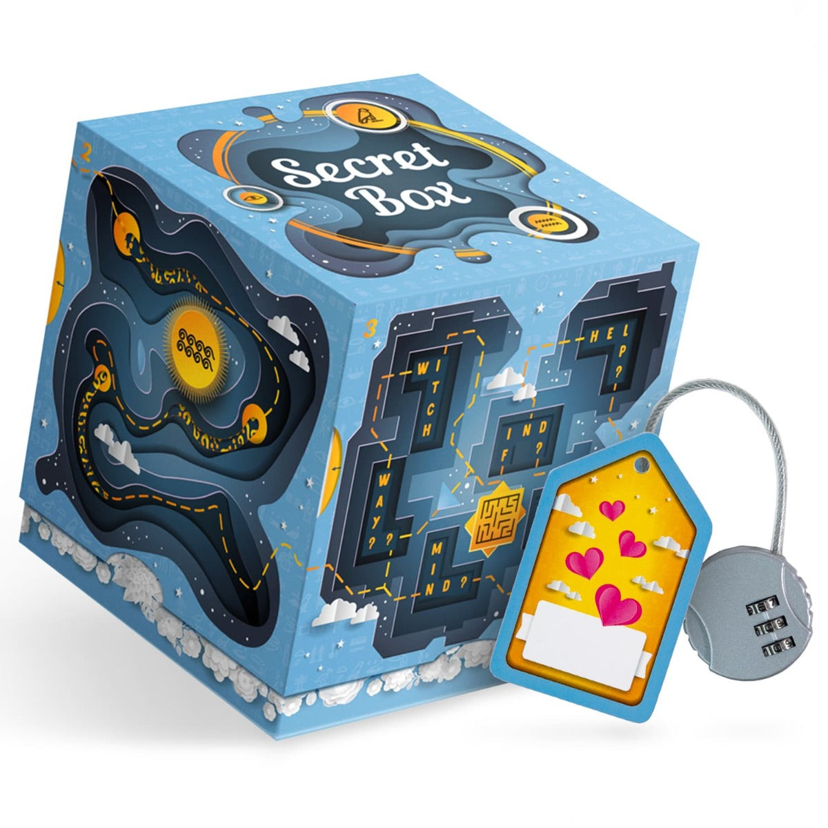 SECRET BLUE BOX