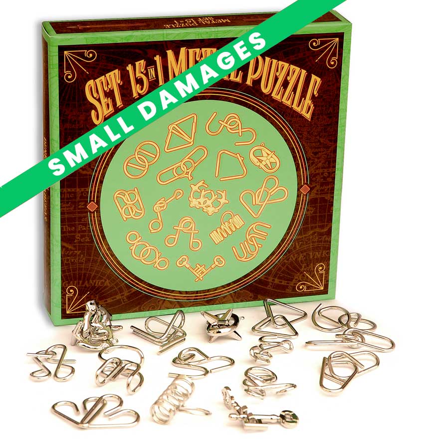 SET 15 IN 1 METALLO VERDE (*)