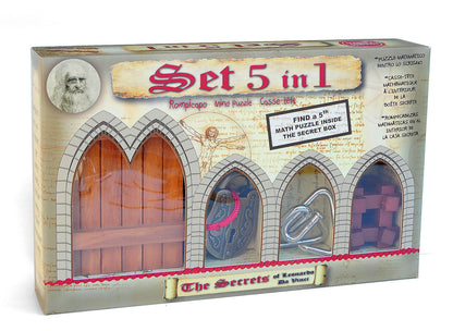 SET 5 IN 1 SERIE LEONARDO - MIX