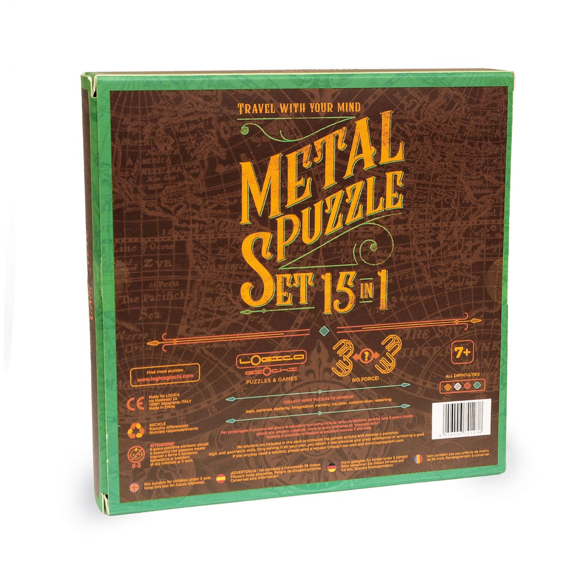 SET 15 IN 1 METALLO VERDE (*)